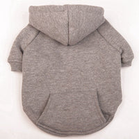 HKM-032147 Cozy Cotton Fleece Hooded Sweater for Dogs - Stylish Winter Jacket