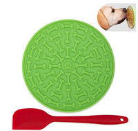 HKM-525395 Pet Silicone Slow Feeding Licking Mat with Suction Cups for Dogs, Ideal for Bath & Meal Time Use, 16cm or 21cm Size Options