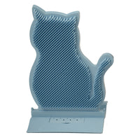 HKM-151187 Cat Hair Removal and Massage Brush - PE Material, Colorful Design, Lightweight and Effective Pet Grooming Tool