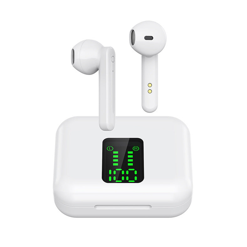 KTX-654483 Wireless Semi-In-Ear Bluetooth Headphones with 3-Hour Playback Time and Quick Charging