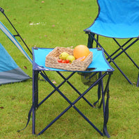 HKM-422675 Compact Folding Outdoor Cloth Table for Camping and Picnics