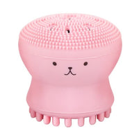 HKM-148051 Octopus-Shaped Silicone Facial Cleansing Brush for Manual Massage and Foaming Cleanse