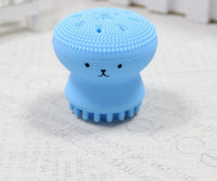 HKM-148051 Octopus-Shaped Silicone Facial Cleansing Brush for Manual Massage and Foaming Cleanse