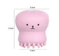 HKM-148051 Octopus-Shaped Silicone Facial Cleansing Brush for Manual Massage and Foaming Cleanse