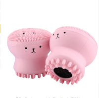 HKM-148051 Octopus-Shaped Silicone Facial Cleansing Brush for Manual Massage and Foaming Cleanse