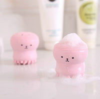 HKM-148051 Octopus-Shaped Silicone Facial Cleansing Brush for Manual Massage and Foaming Cleanse