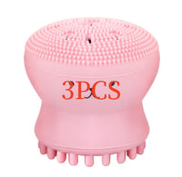 HKM-148051 Octopus-Shaped Silicone Facial Cleansing Brush for Manual Massage and Foaming Cleanse