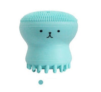 HKM-148051 Octopus-Shaped Silicone Facial Cleansing Brush for Manual Massage and Foaming Cleanse