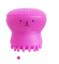 HKM-148051 Octopus-Shaped Silicone Facial Cleansing Brush for Manual Massage and Foaming Cleanse