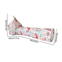 HKM-609235 Foldable Cat Tunnel Tent with Removable Tunnels and Plush Ball Toy for Indoor and Outdoor Play