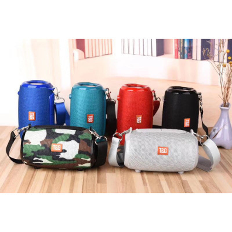 KTX-594707 Portable Bluetooth Speaker with Outdoor Strap and Multi-Playback Support