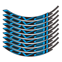 HKM-654355 Mountain Bike Rim Wheel Set with Color Customization Stickers