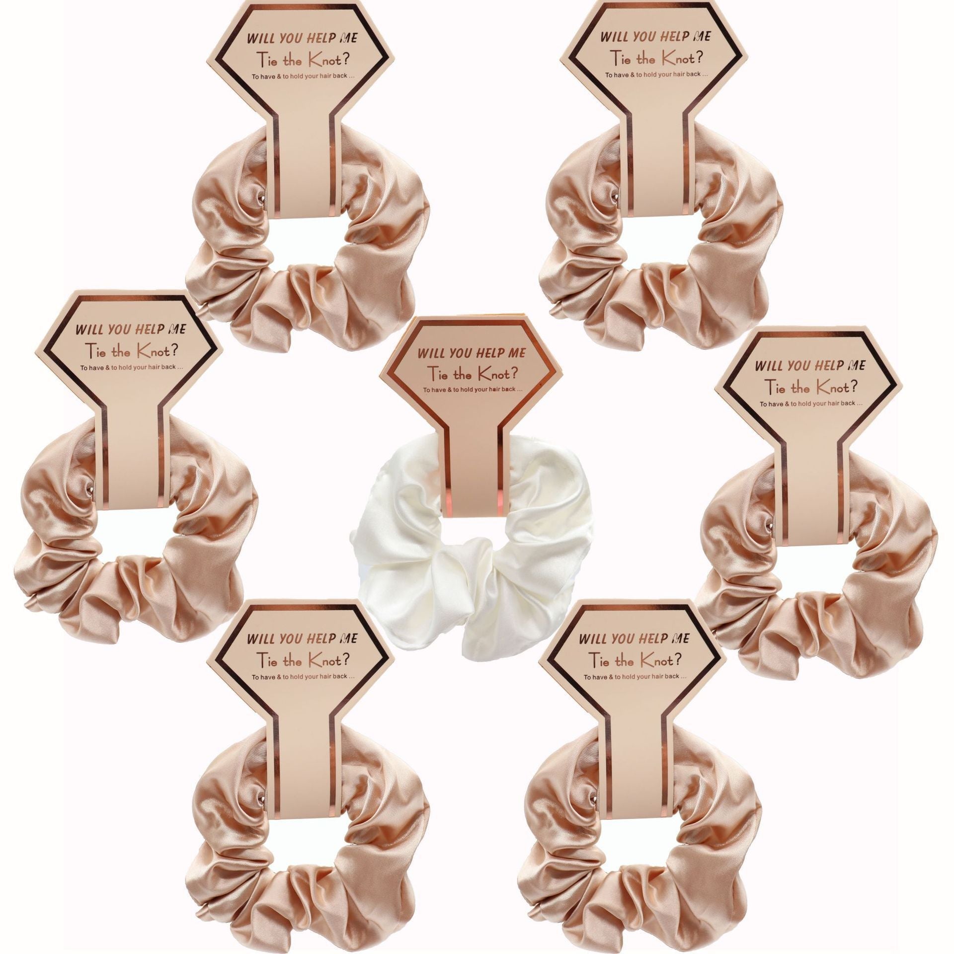 HKM-982419 Silk Satin Elastic Hair Rope for Women - Stylish and Functional Hair Accessory