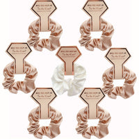 HKM-982419 Silk Satin Elastic Hair Rope for Women - Stylish and Functional Hair Accessory
