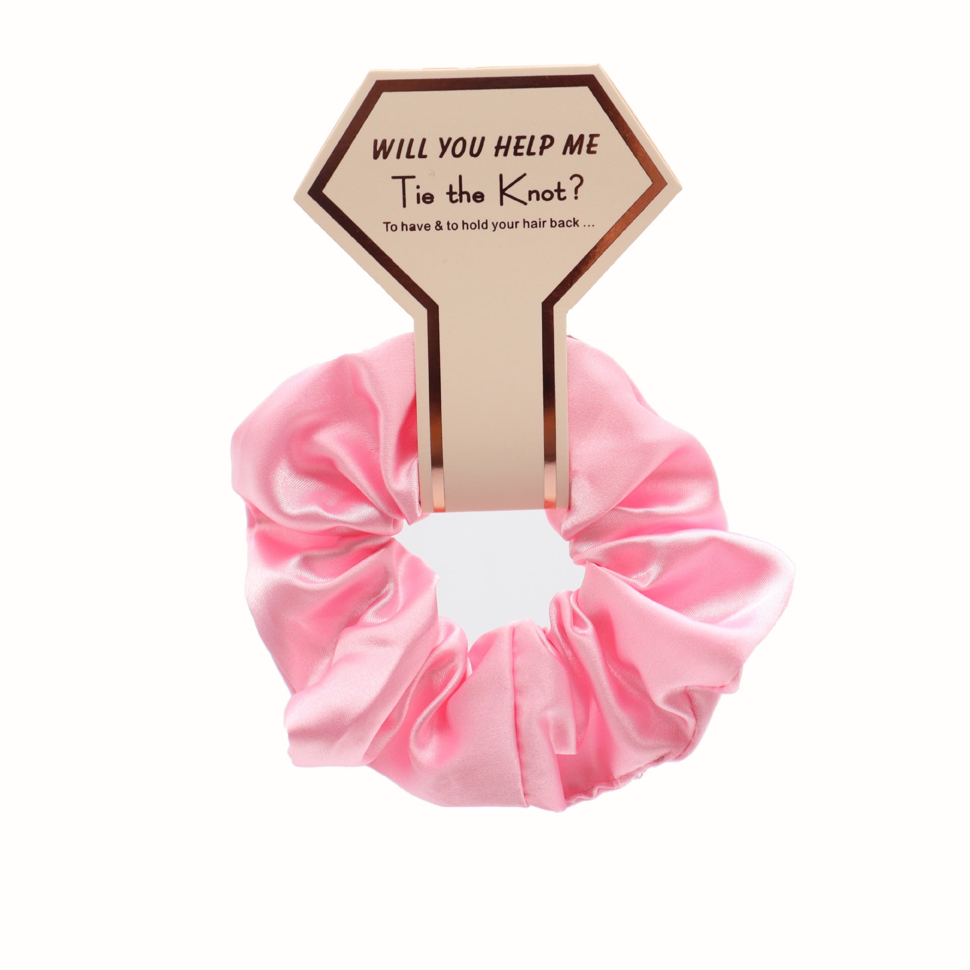 HKM-982419 Silk Satin Elastic Hair Rope for Women - Stylish and Functional Hair Accessory