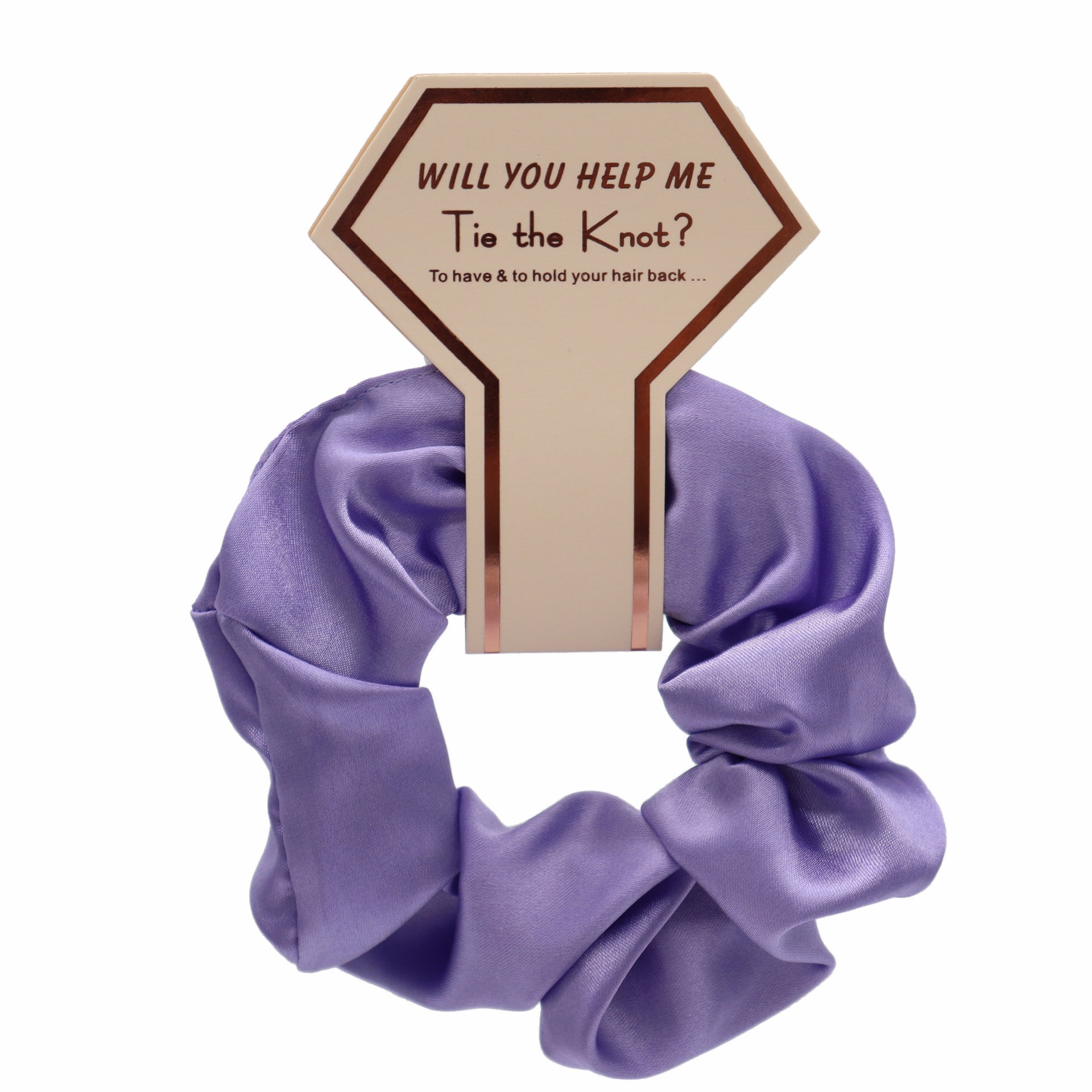 HKM-982419 Silk Satin Elastic Hair Rope for Women - Stylish and Functional Hair Accessory