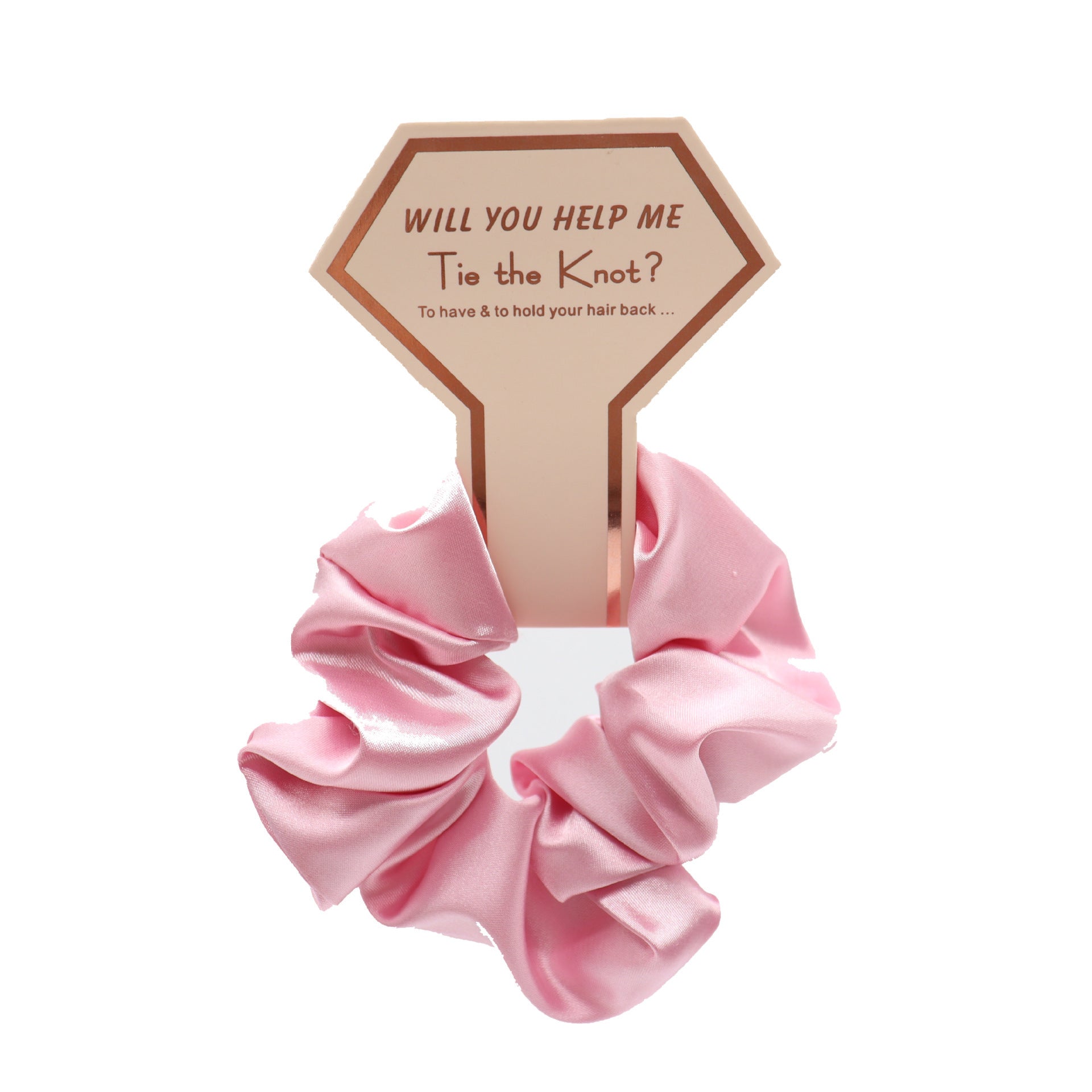 HKM-982419 Silk Satin Elastic Hair Rope for Women - Stylish and Functional Hair Accessory