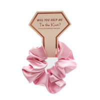 HKM-982419 Silk Satin Elastic Hair Rope for Women - Stylish and Functional Hair Accessory