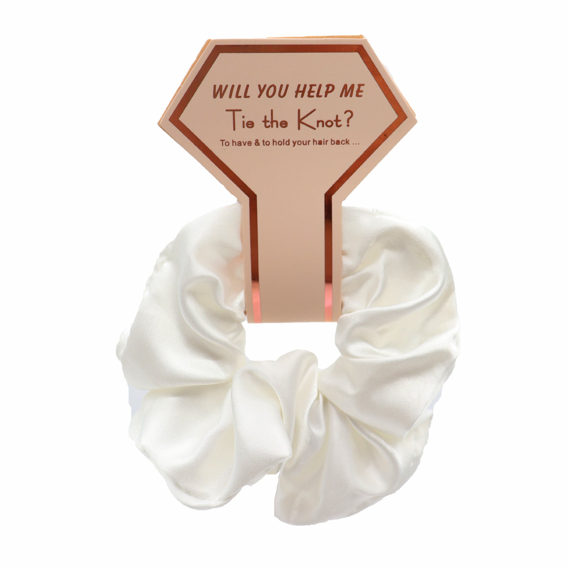 HKM-982419 Silk Satin Elastic Hair Rope for Women - Stylish and Functional Hair Accessory