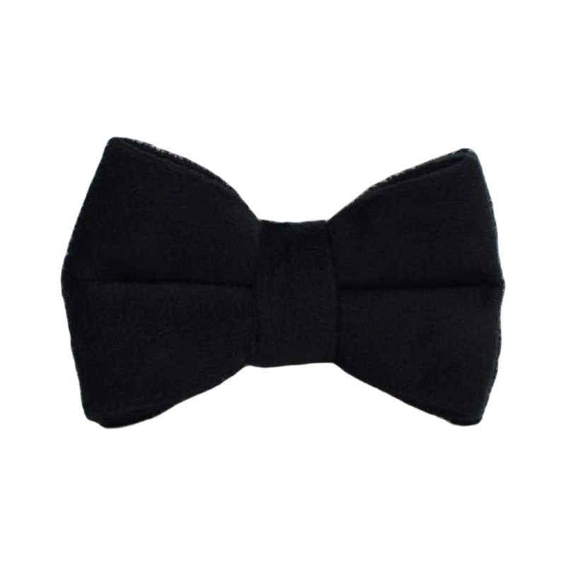 HKM-430931 Lovely Cat Bow and Bell Collar Set - Cotton Material with Cartoon Design - Available in S and L Sizes