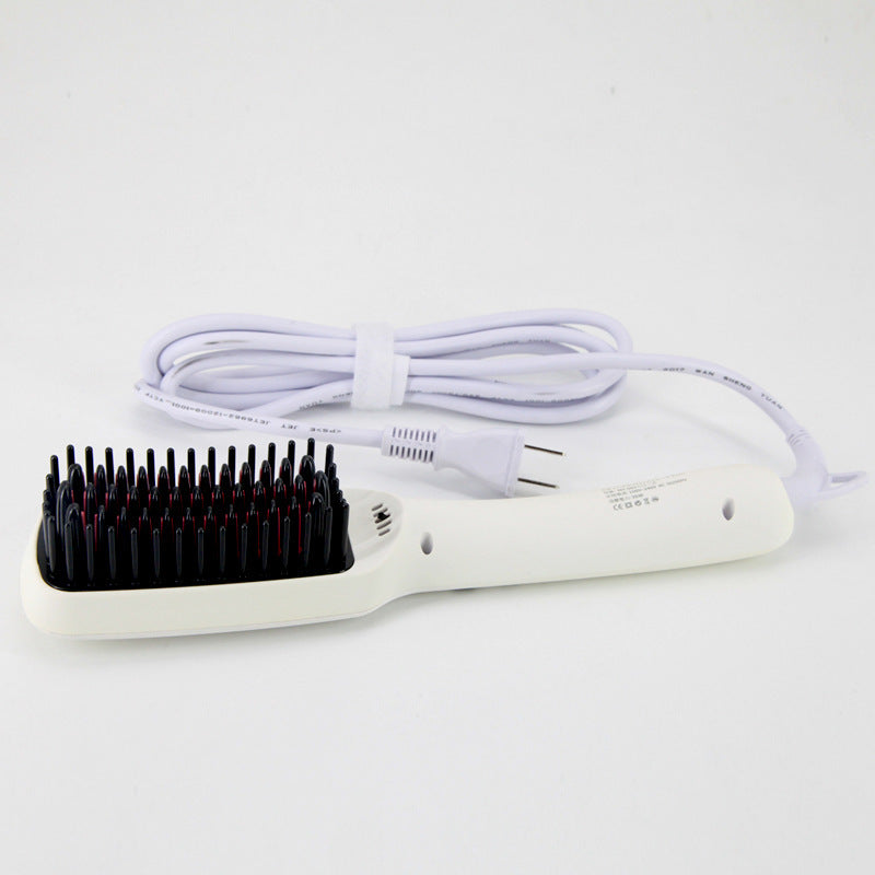 HKM-845587 MCH Ceramic Anion Hair Straightening Comb with LCD Display, 150C-230C Temperature Range, Suitable for All Hair Types