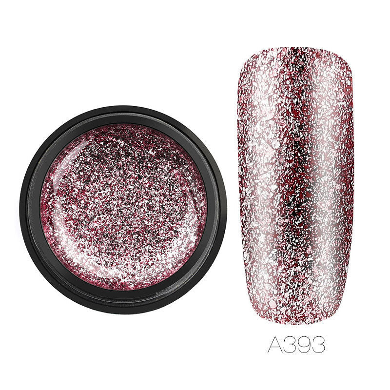 HKM-467091 Bright Platinum UV Glue Phototherapy Nail Polish Adhesive, 5ml - Multiple Styles Available