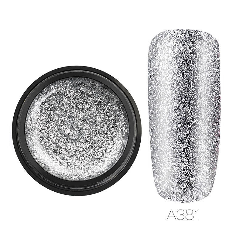 HKM-467091 Bright Platinum UV Glue Phototherapy Nail Polish Adhesive, 5ml - Multiple Styles Available