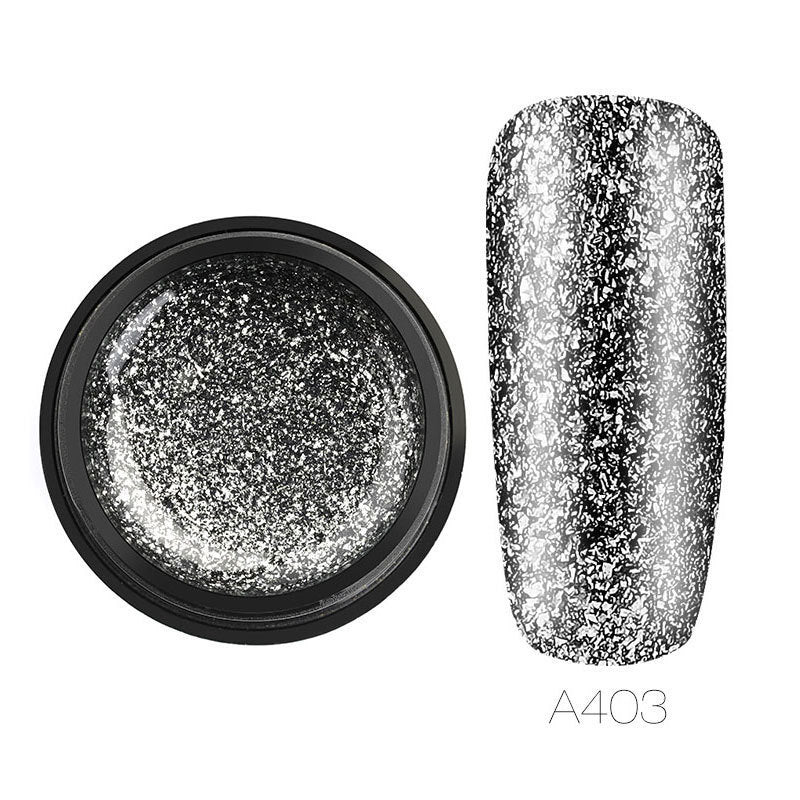 HKM-467091 Bright Platinum UV Glue Phototherapy Nail Polish Adhesive, 5ml - Multiple Styles Available