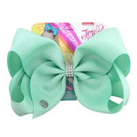 HKM-948499 Children's Bowknot and Curled Flower Duckbill Hairpin - 7.7CM Length, Individually Packaged