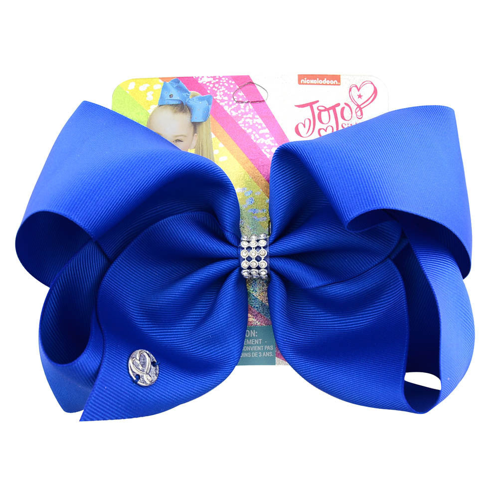 HKM-948499 Children's Bowknot and Curled Flower Duckbill Hairpin - 7.7CM Length, Individually Packaged