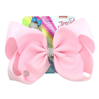 HKM-948499 Children's Bowknot and Curled Flower Duckbill Hairpin - 7.7CM Length, Individually Packaged