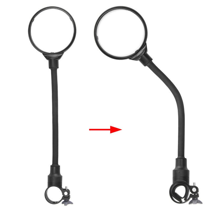 HKM-356307 Adjustable Bicycle Rearview Mirror for Enhanced Safety and Visibility