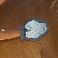 HKM-096851 Silicone Horse Massage Grooming Gloves for Gentle Bathing and Dehairing