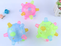 HKM-115091 Dancing Ball Glowing Toy for Dogs - Jumping Light-Up Toy for Interactive Play and Mental Stimulation