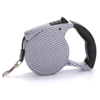 HKM-035731 Automatic Multicolor Dog Walking Traction Rope - 5m Adjustable Lead with Various Patterns