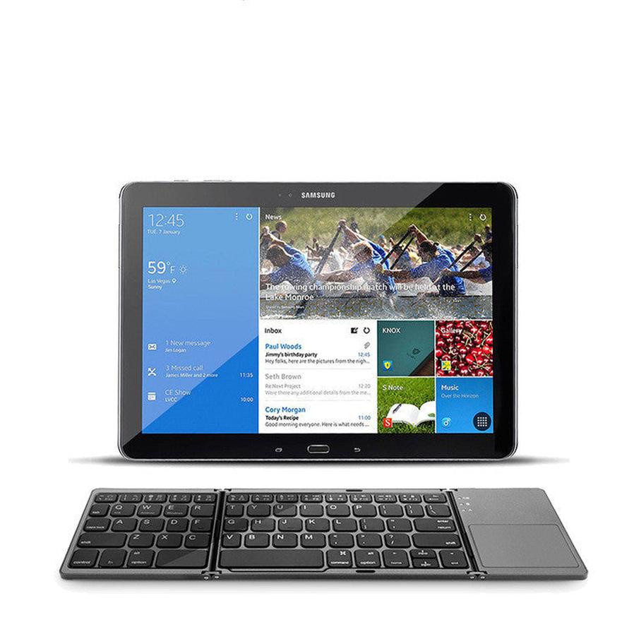 KTX-336211 Compact Wireless Bluetooth Folding Mini Keyboard for Tablets and Smartphones