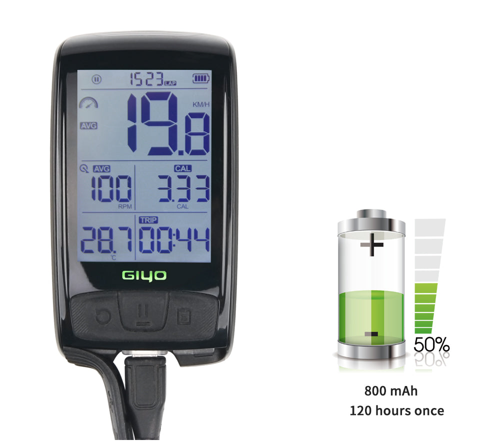 HKM-256851 Wireless Speedometer for Road Bikes - Accurate Performance Tracking