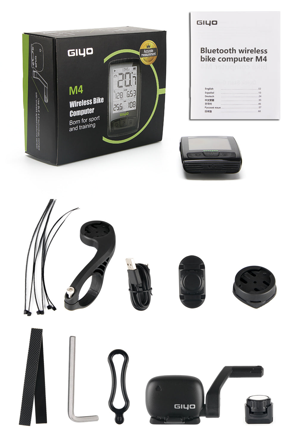 HKM-256851 Wireless Speedometer for Road Bikes - Accurate Performance Tracking
