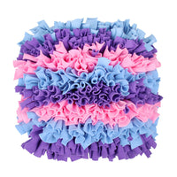 HKM-507475 Dog Slow Food Sniffing Mat - Shaker Velvet Chew Toy for Interactive Feeding