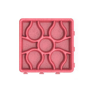 HKM-256339 Tricolor Plastic Pet Feeding Tray with Bowl for Dogs and Cats
