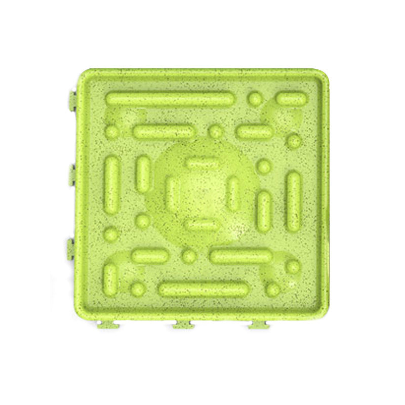 HKM-256339 Tricolor Plastic Pet Feeding Tray with Bowl for Dogs and Cats