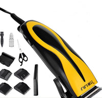 HKM-841619 Electric Hair Trimmer Kit with Accessories – ZS-703 Model, Stainless Steel Blades and Adjustable Combs