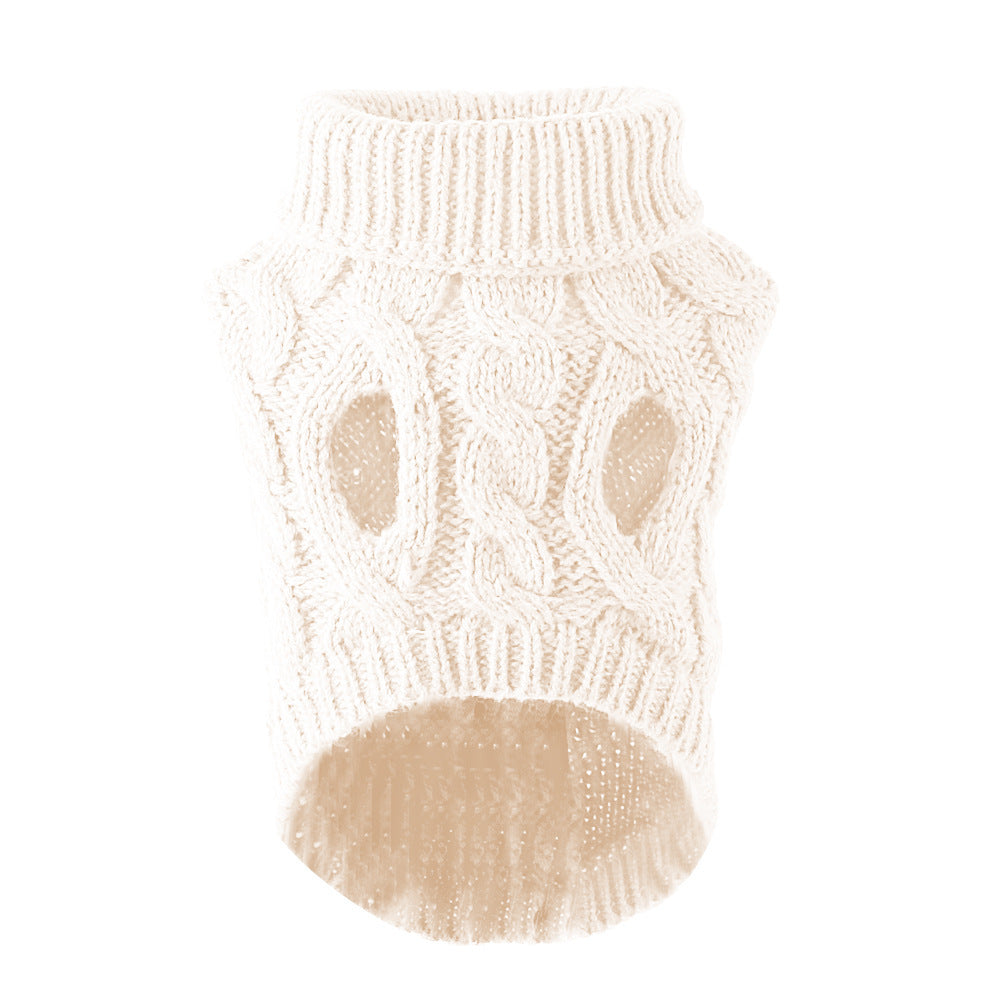 HKM-864339 Winter Pet Sweater for Small to Extra Large Dogs - Available in Multiple Colors