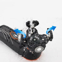 HKM-611091 Floating Electric Shaver with Ergonomic Design and 4D Double Ring Blade