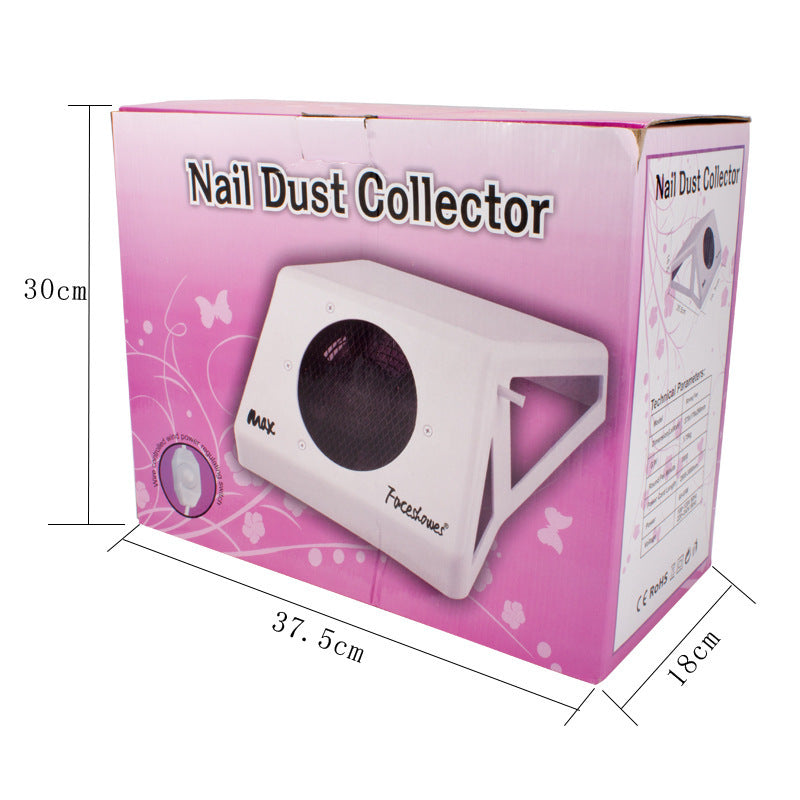 HKM-758547 High-Power Nail Vacuum Cleaner 65W with Vacuum Bag - Ideal for Nail Care