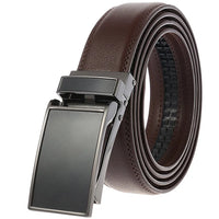 HKM-329491 30mm Men's Automatic Leather Belt with Alloy Buckle