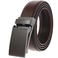 HKM-329491 30mm Men's Automatic Leather Belt with Alloy Buckle