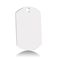 HKM-408211 Personalized Stainless Steel Anti-Lost Pet ID Tag - Durable, Custom Engravable Designs in Various Shapes