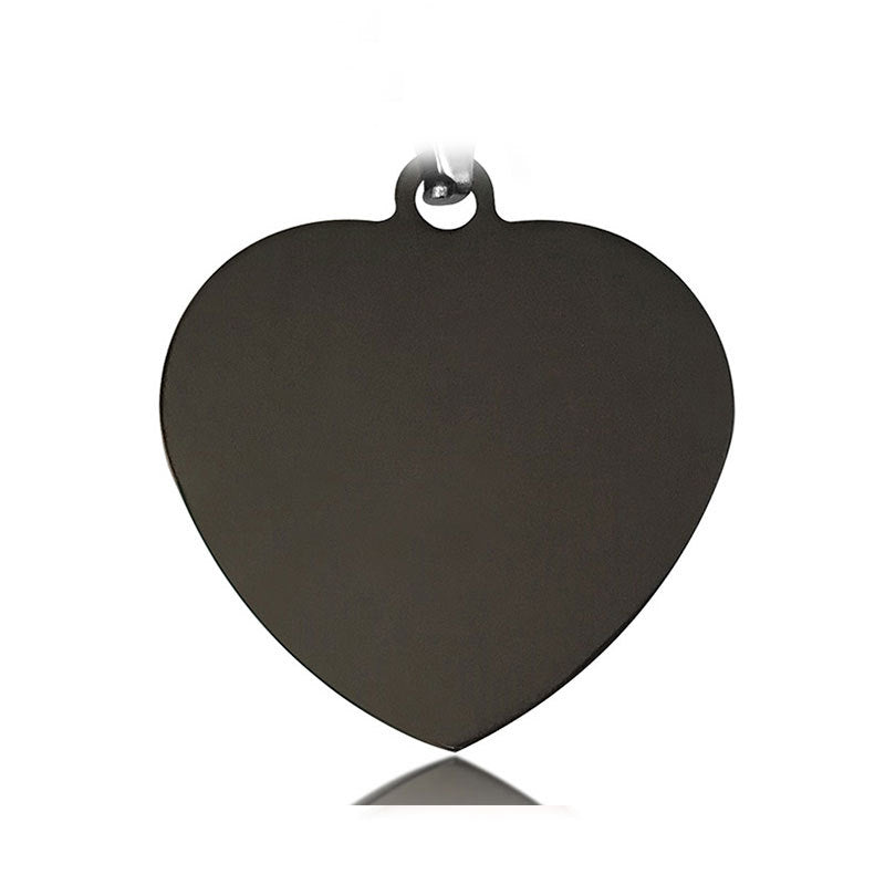 HKM-408211 Personalized Stainless Steel Anti-Lost Pet ID Tag - Durable, Custom Engravable Designs in Various Shapes