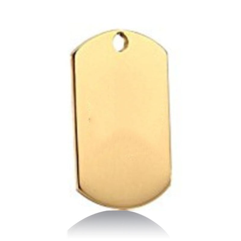 HKM-408211 Personalized Stainless Steel Anti-Lost Pet ID Tag - Durable, Custom Engravable Designs in Various Shapes